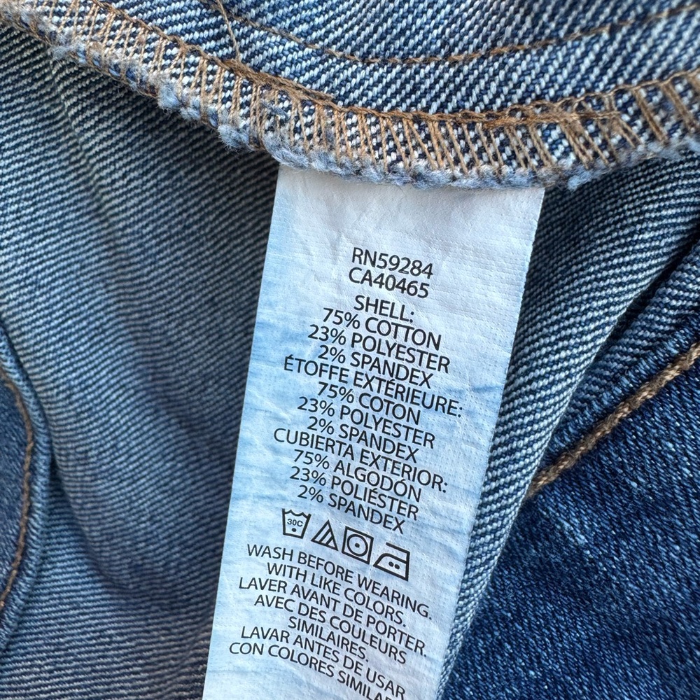 Children’s Place Blue Denim Jacket - Picture 5 of 6